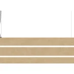 Calma Panel Çift Hat LED armatür – görsel 1