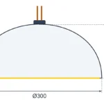 Corda Cupola teknik çizim ve ölçüler
