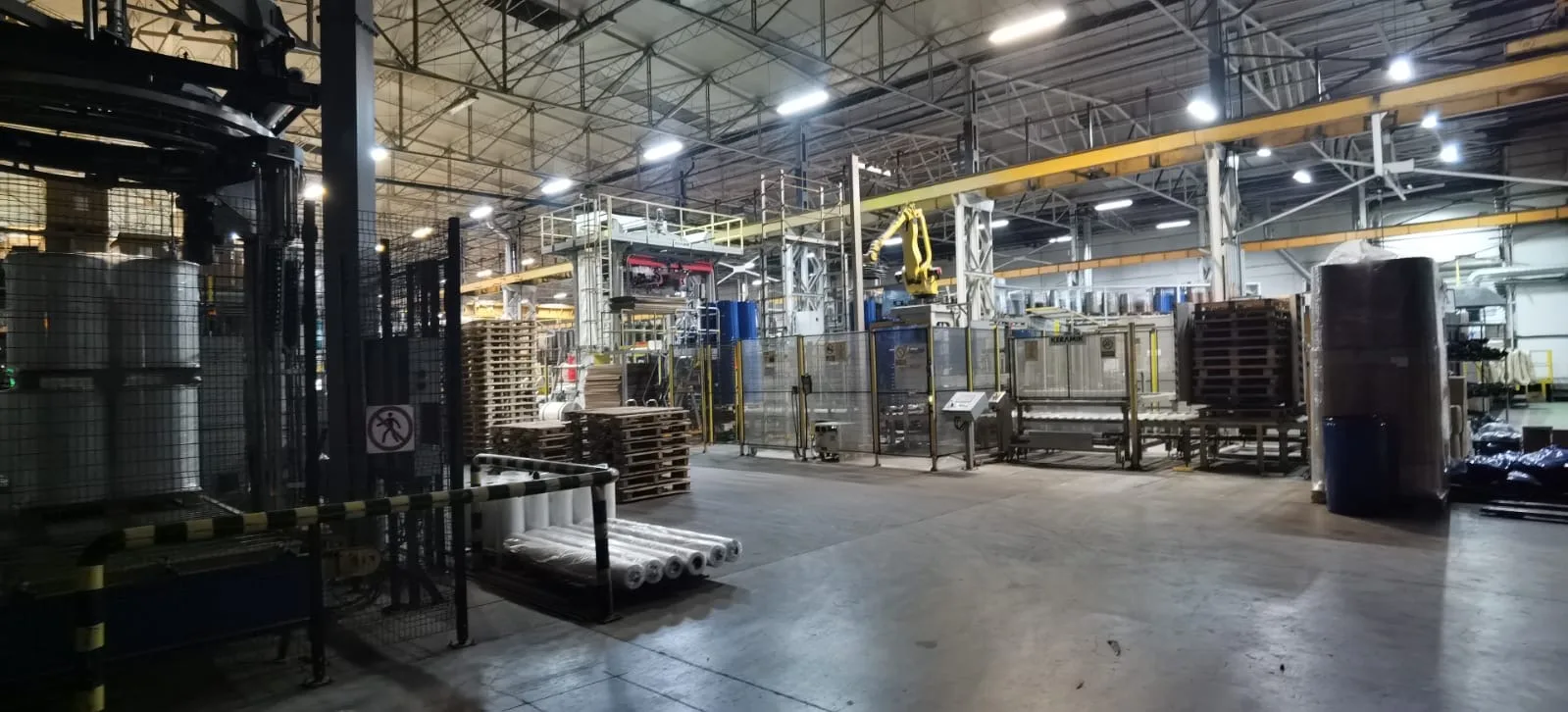Fabrika ve depo aydınlatması projesi