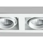Pico Twin Recessed Square Spot 2
