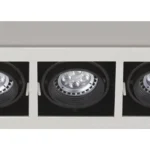 Pico Triple Recessed Square Spot 1