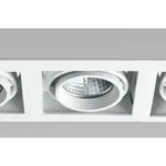 Pico Triple Recessed Square Spot 2