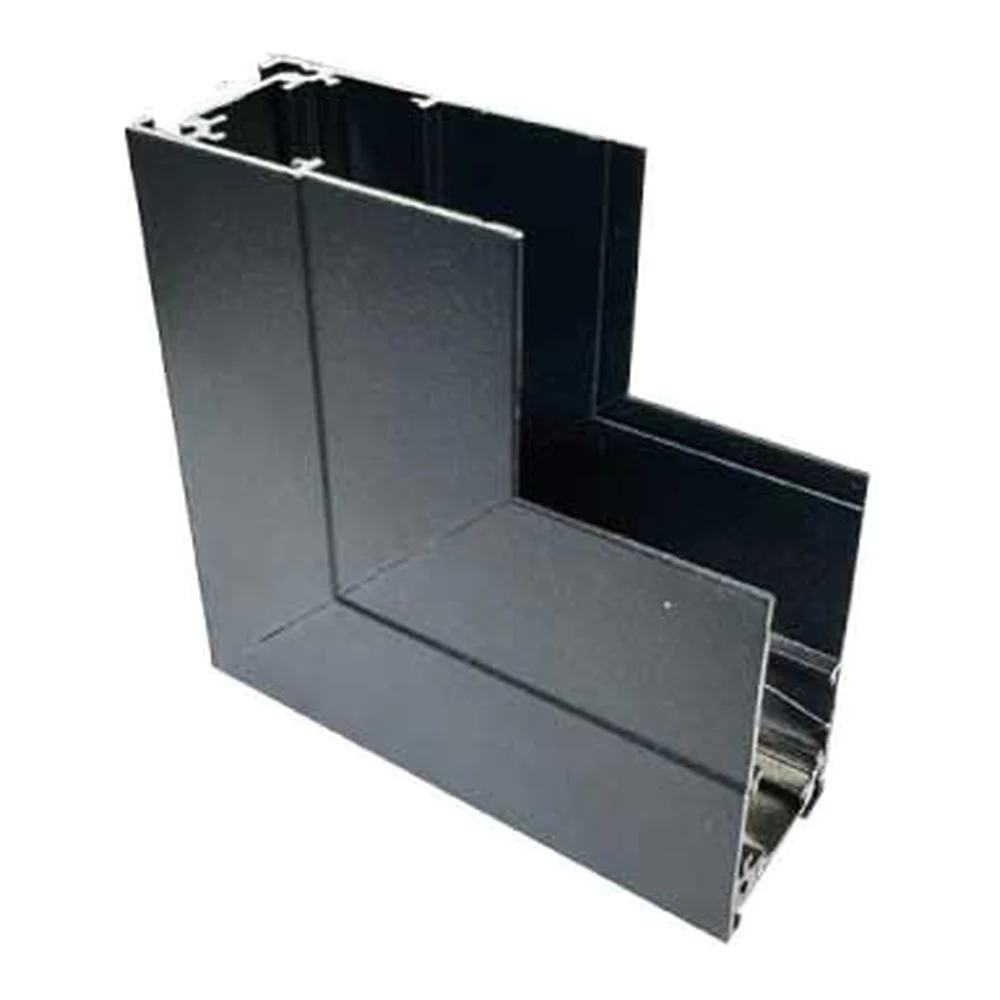 Surface Magnetic Track Vertical L Corner LED luminaire