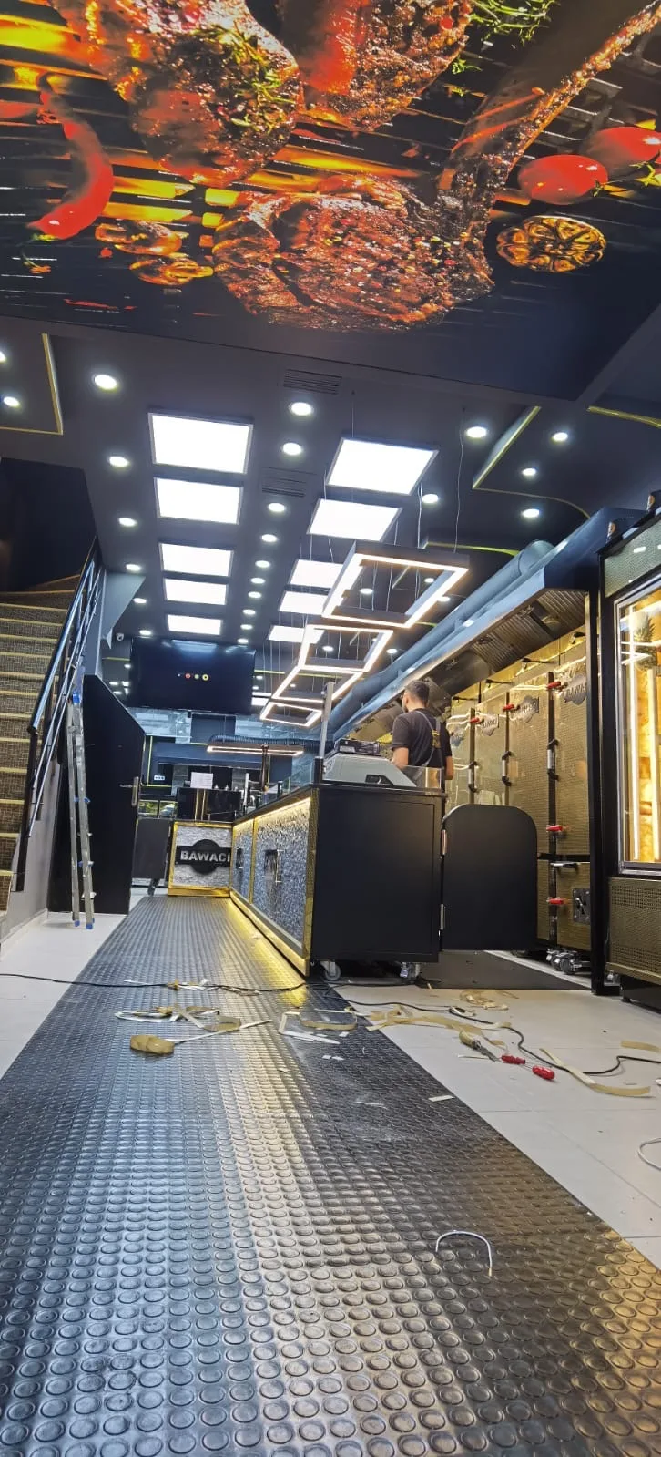 Restoran, kafe ve otel aydınlatması projesi