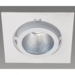 Vela Ankastre Kare Spot Geniş Çerçeve LED armatür – görsel 1