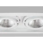 Vela İkili Ankastre Kare Spot LED armatür – görsel 1